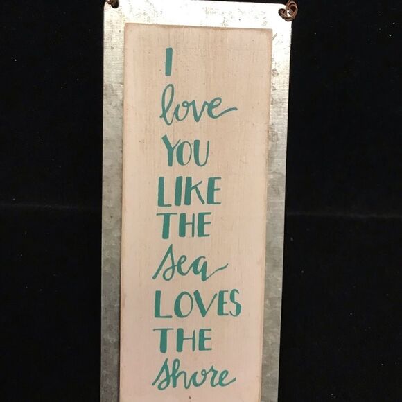 I  LOVE YOU SIGN MOTIVATIONAL - Picture 1 of 8